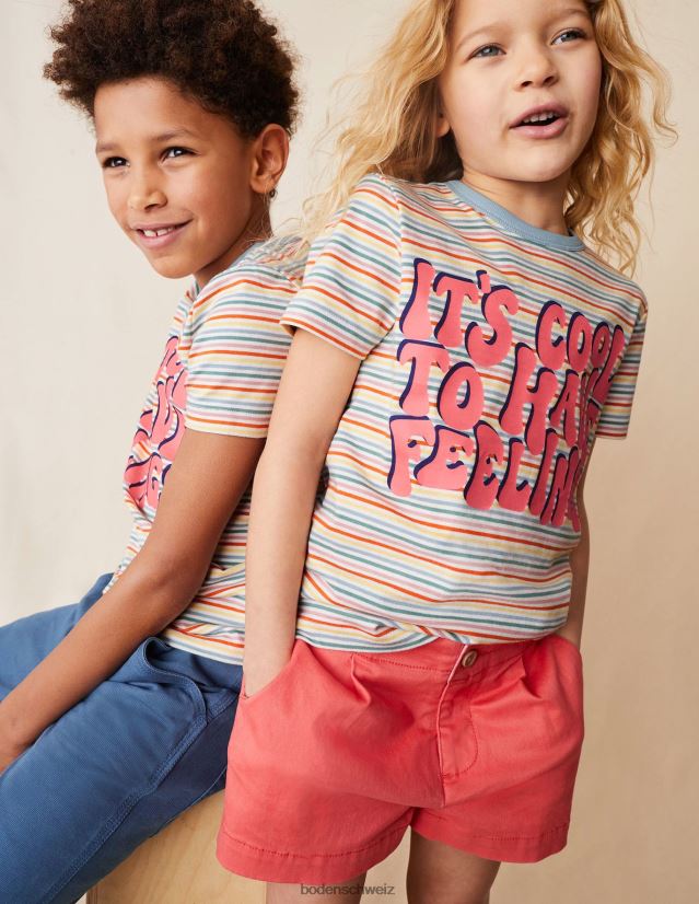 Boden Mädchen Chino-Shorts VH86PT2675 Kleidung Marmelade