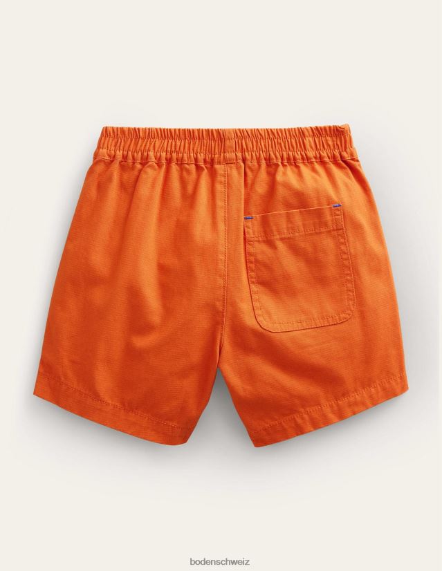 Boden Mädchen Ripstop-Aktivshorts VH86PT2689 Kleidung Kumquat-Orange