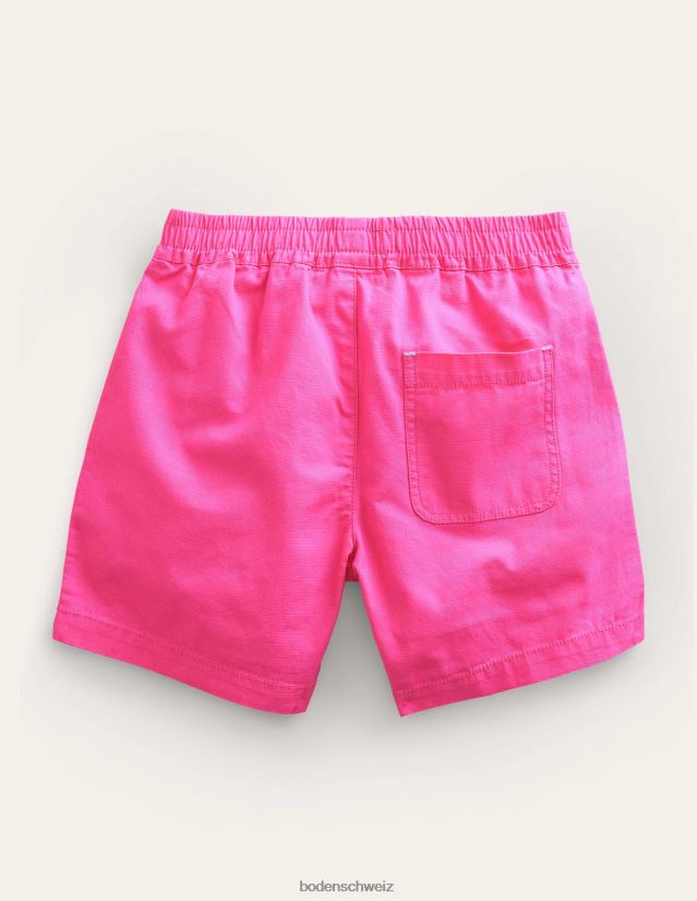 Boden Mädchen Ripstop-Aktivshorts VH86PT776 Kleidung Festival-Rosa