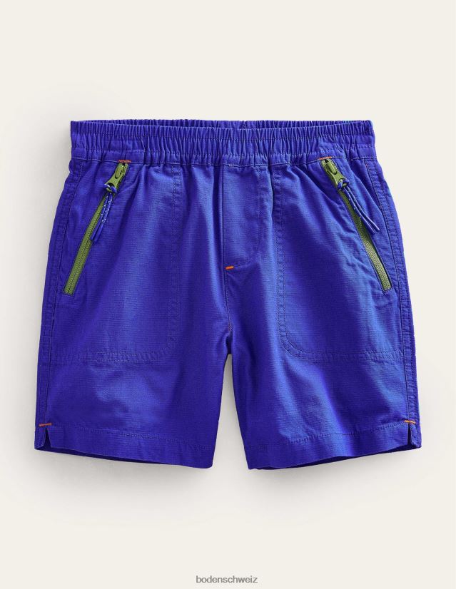 Boden Mädchen Ripstop-Aktivshorts VH86PT779 Kleidung blaublau