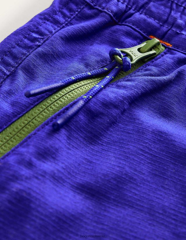 Boden Mädchen Ripstop-Aktivshorts VH86PT779 Kleidung blaublau