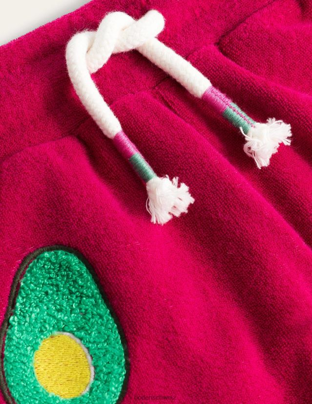 Boden Mädchen Shorts aus Frottee mit Applikation VH86PT2686 Kleidung Zuckerstange