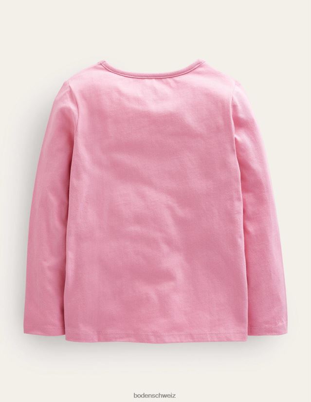 Boden Mädchen Flattertop VH86PT3182 Kleidung Formica rosa Planet