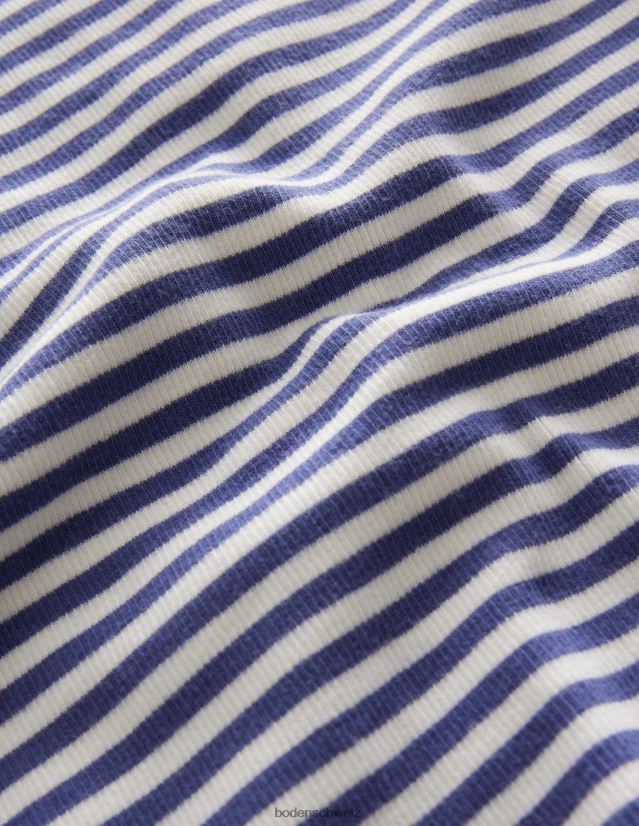 Boden Mädchen Jerseyweste VH86PT3142 Kleidung Elfenbein/Steuerbordblau