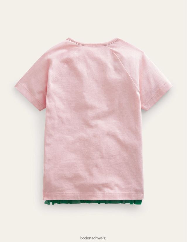 Boden Mädchen Oberteil aus Tüll mit Rüschen VH86PT2914 Kleidung multi