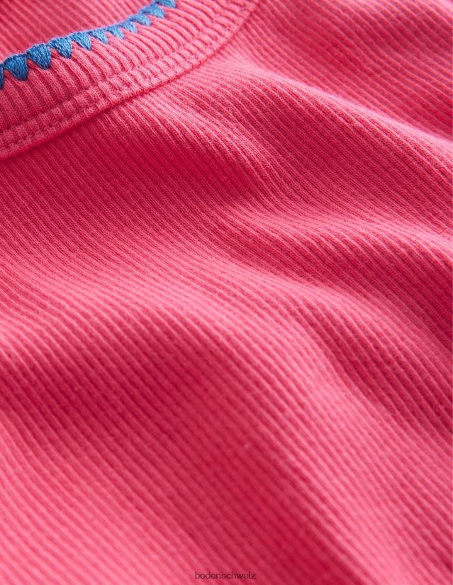 Boden Mädchen weggeschnittene Weste VH86PT754 Kleidung Lutscher rosa