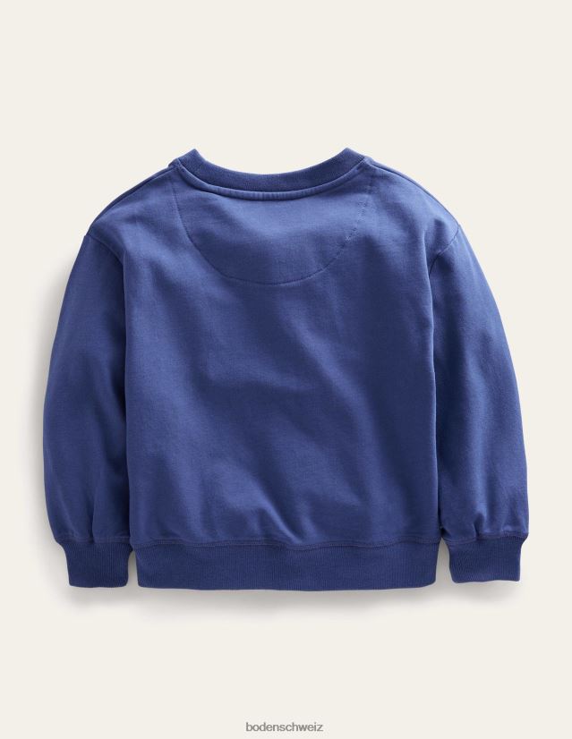 Boden Mädchen Friedens-Sweatshirt VH86PT2946 Kleidung Steuerbordfrieden