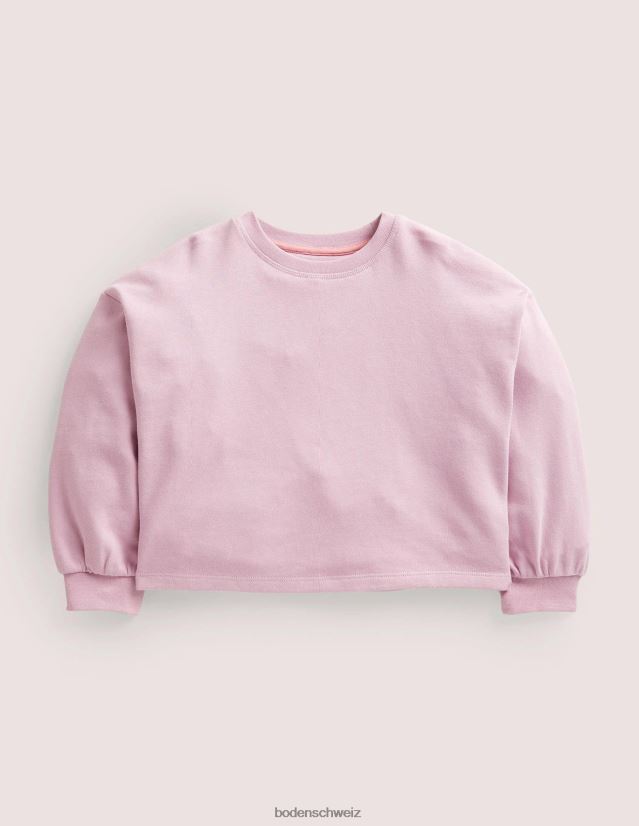 Boden Mädchen lässiges Sweatshirt VH86PT3077 Kleidung sanfter Lavendel