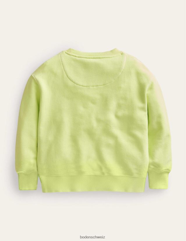 Boden Mädchen superweiches Sweatshirt VH86PT2971 Kleidung Neon Gelb