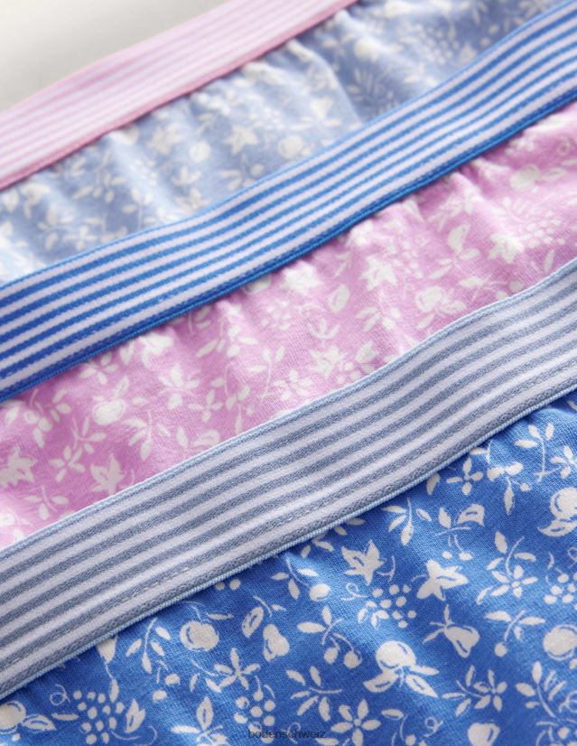 Boden Mädchen Hosen 3er Pack VH86PT838 Kleidung Orchidee blumig