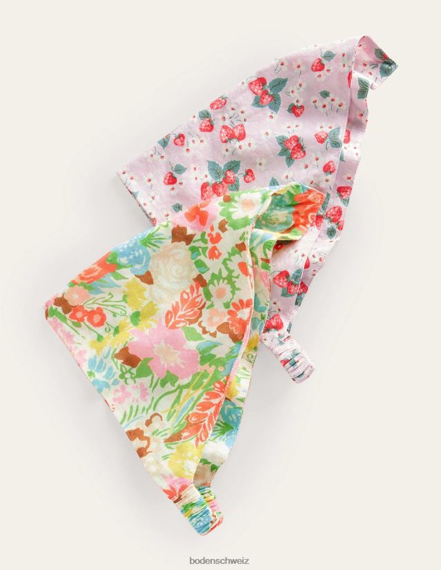 Boden Mädchen 2er-Pack Kopftücher VH86PT2706 Zubehörteil mehrblumig