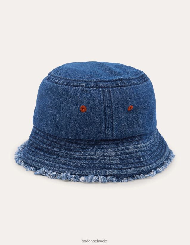 Boden Mädchen Fischerhut VH86PT3134 Zubehörteil mittlerer Denim