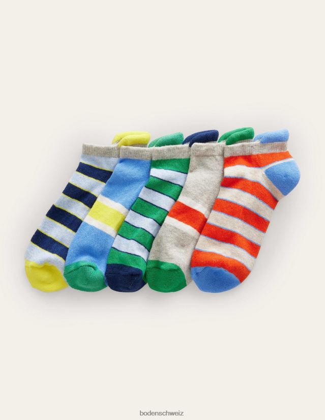 Boden Mädchen Sneaker-Socken im 5er-Pack VH86PT840 Zubehörteil multi
