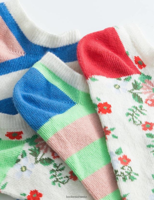 Boden Mädchen Sneaker-Socken im 5er-Pack VH86PT841 Zubehörteil multi