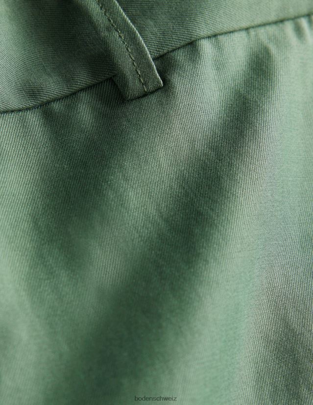 Boden Männer Gewaschene schicke Hose VH86PT3623 Kleidung Alligatorgrün