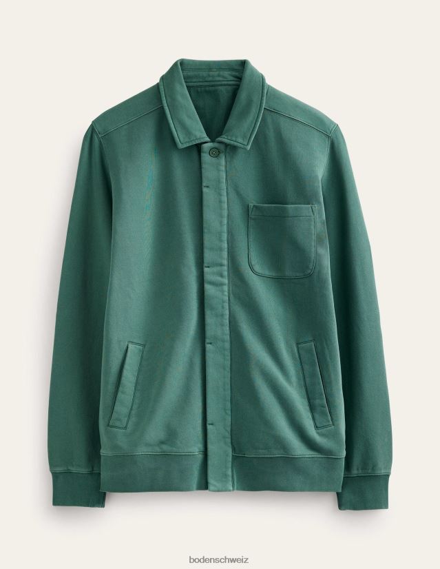 Boden Männer Schweiß Harrington VH86PT3503 Kleidung Palmblattgrün