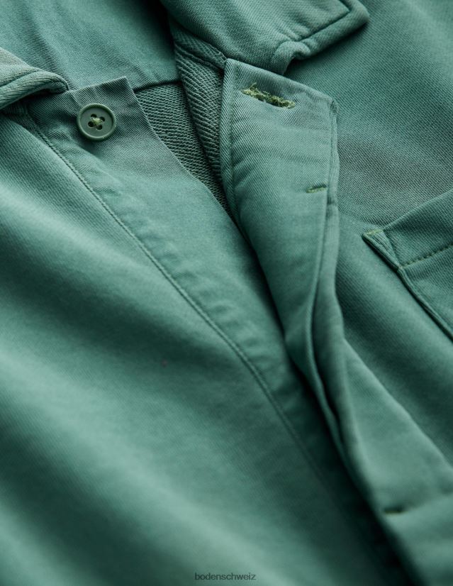 Boden Männer Schweiß Harrington VH86PT3503 Kleidung Palmblattgrün