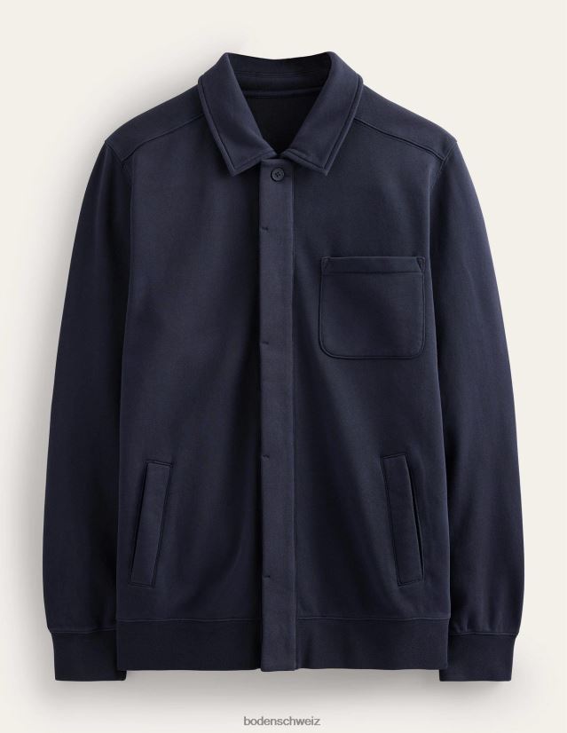 Boden Männer Schweiß Harrington VH86PT3525 Kleidung Marine
