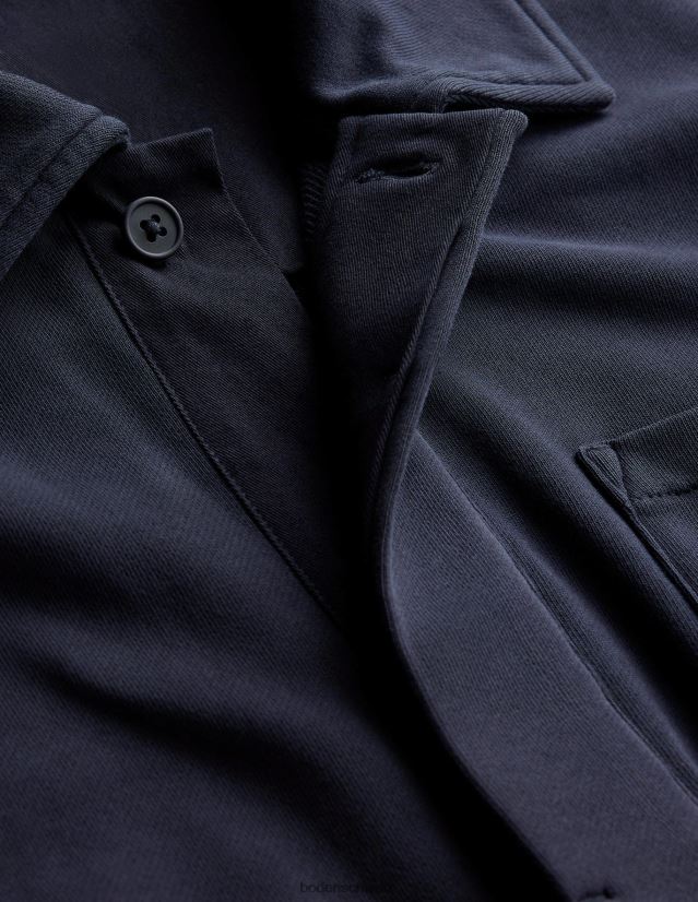 Boden Männer Schweiß Harrington VH86PT3525 Kleidung Marine