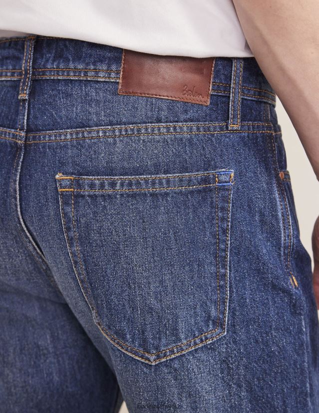 Boden Männer Gerade geschnittene Jeans VH86PT3531 Kleidung mittlere Wäsche