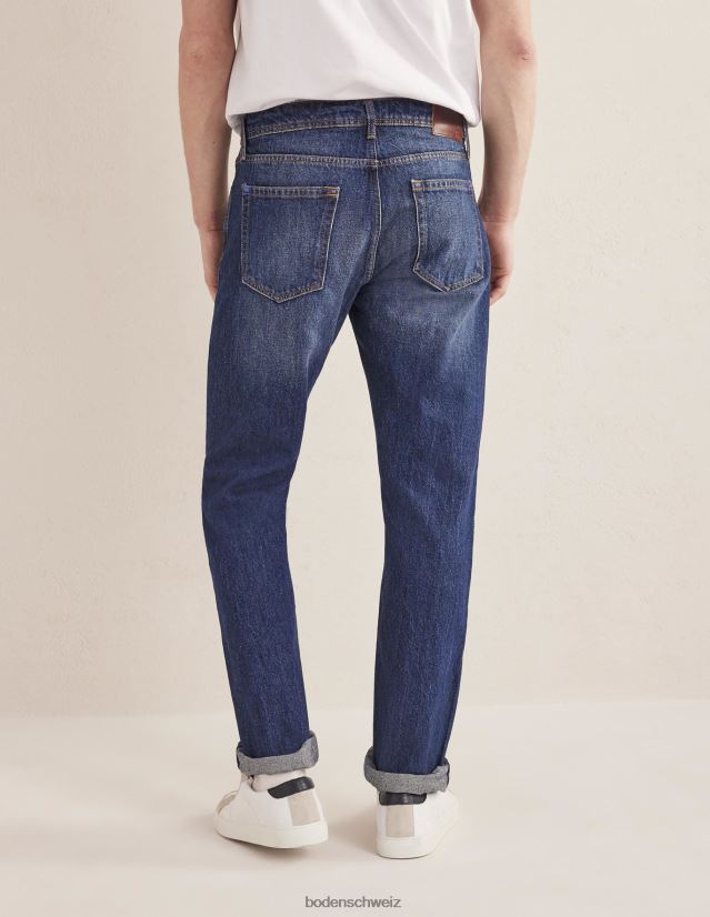Boden Männer Gerade geschnittene Jeans VH86PT3531 Kleidung mittlere Wäsche