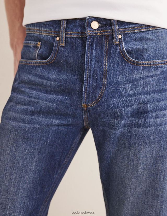 Boden Männer Gerade geschnittene Jeans VH86PT3531 Kleidung mittlere Wäsche