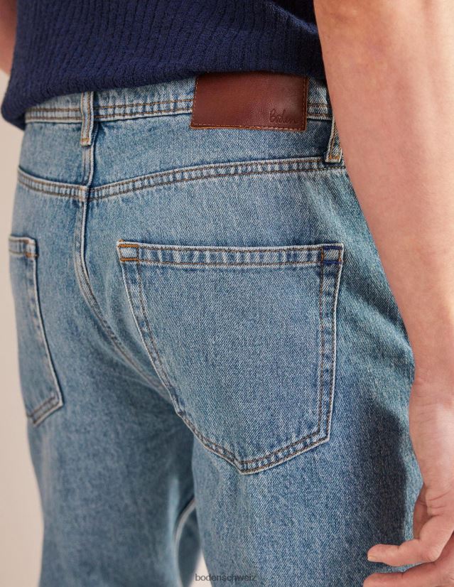 Boden Männer Slim-Fit-Jeans VH86PT3561 Kleidung Vintage-Waschung