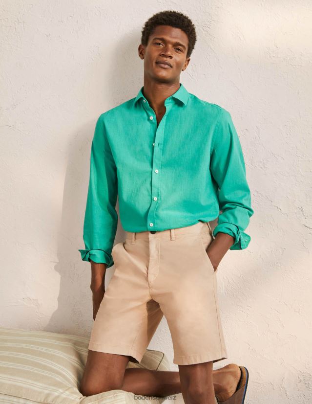 Boden Männer Chino-Shorts VH86PT3580 Kleidung Stein