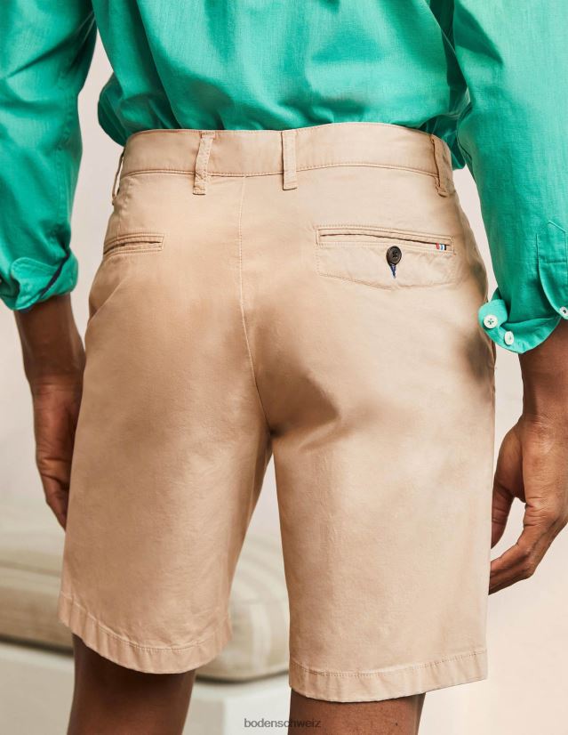 Boden Männer Chino-Shorts VH86PT3580 Kleidung Stein