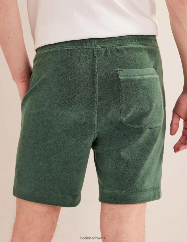 Boden Männer Frottee-Shorts mit Kordelzug VH86PT3528 Kleidung Palmblatt