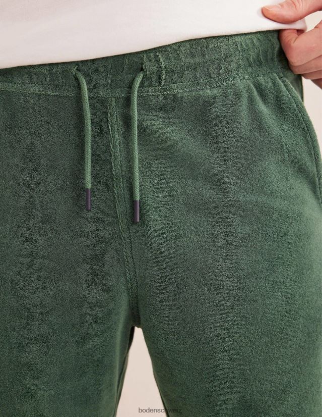 Boden Männer Frottee-Shorts mit Kordelzug VH86PT3528 Kleidung Palmblatt