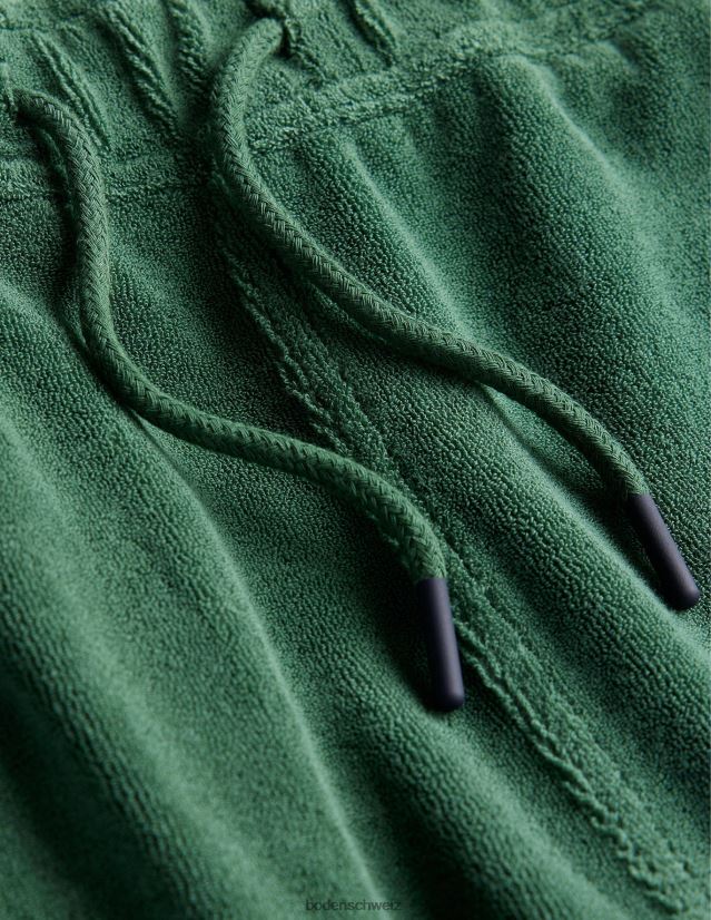 Boden Männer Frottee-Shorts mit Kordelzug VH86PT3528 Kleidung Palmblatt