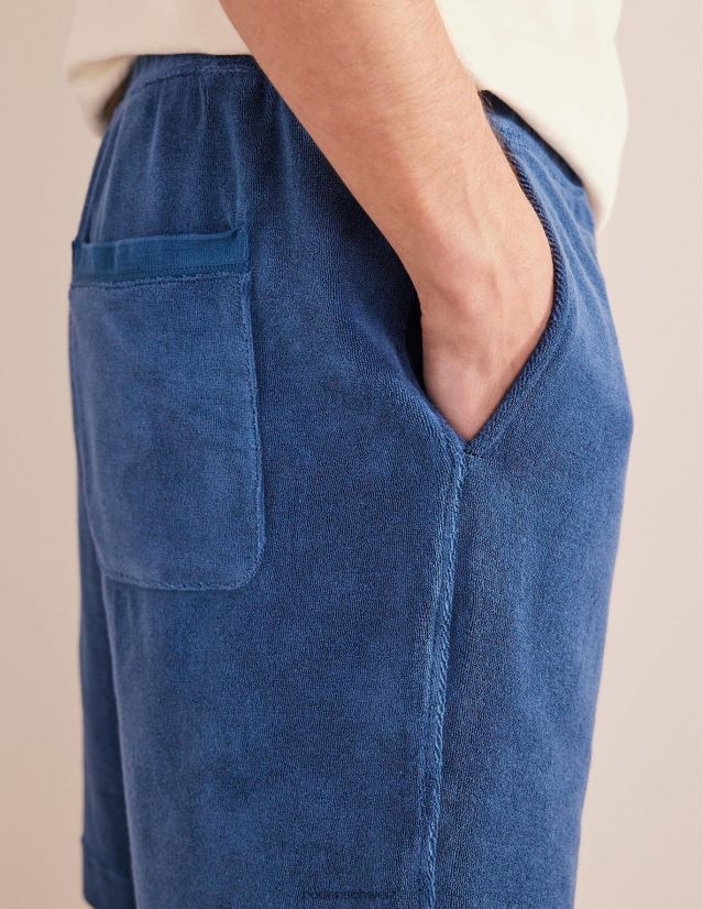 Boden Männer Frottee-Shorts mit Kordelzug VH86PT3530 Kleidung echte Marine