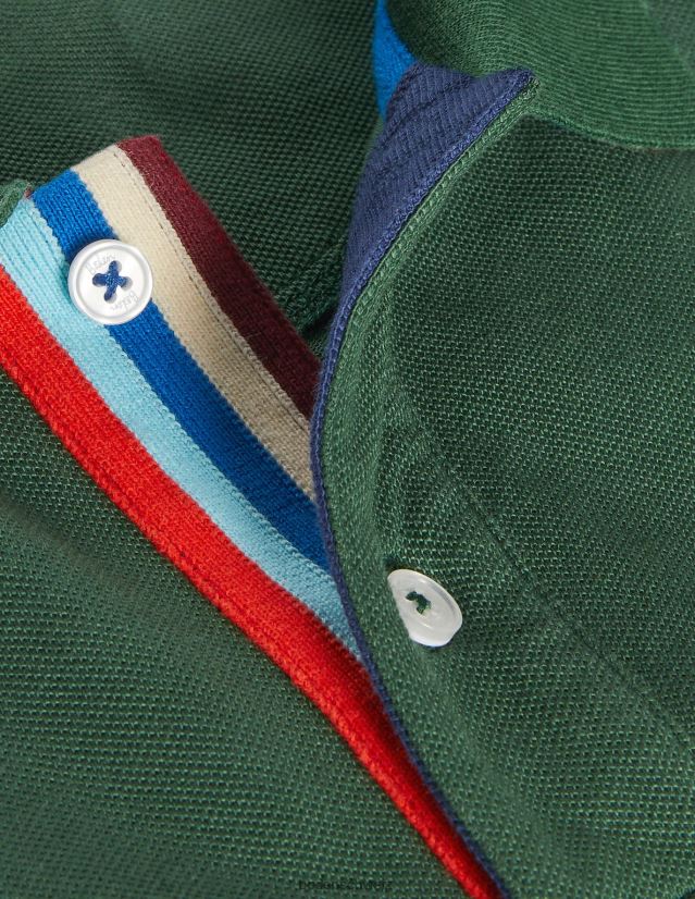 Boden Männer Piqué-Poloshirt VH86PT3635 Kleidung Parkgrün