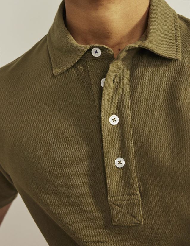 Boden Männer Slim-Fit-Pique-Polo VH86PT3625 Kleidung Buche